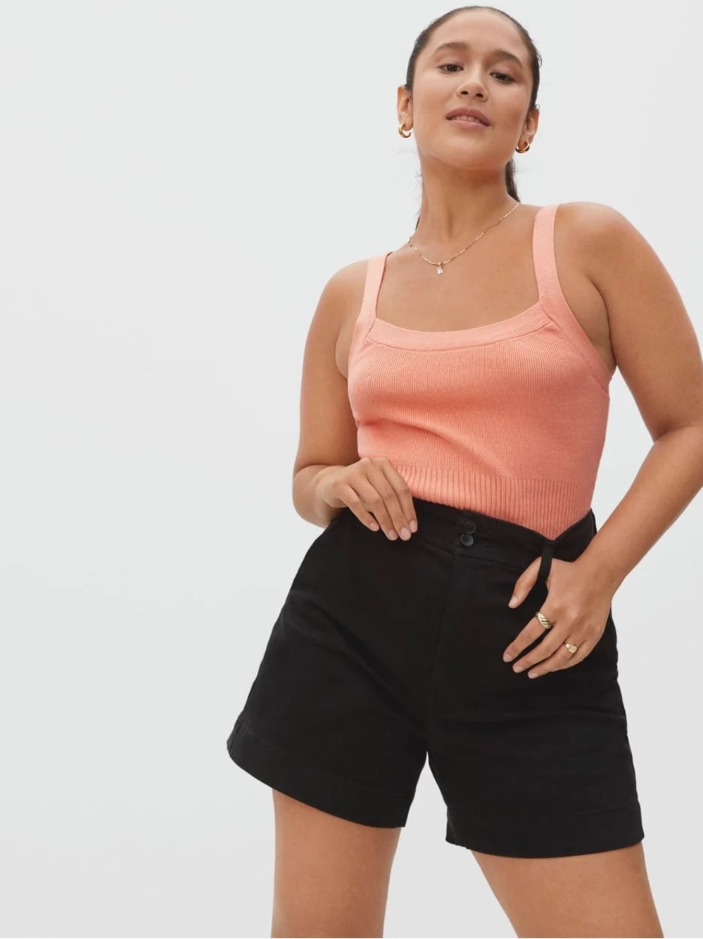 Everlane THE WAY-HIGH® TWILL SHORT